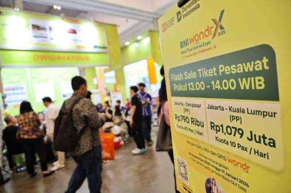 Tiket Pesawat Murah dan Promo Belanja Jadi Incaran Pengunjung BNI wondrX 2025
