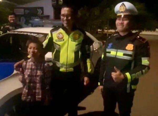 Cerita Bocah Bogor Tertinggal Mobil gegara Tidur di Rest Area Bandar Lampung