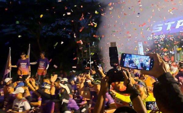 Rupiah Borobudur Playon 2025 Dimeriahkan 4.000 Pelari, Kumpulkan Donasi Rp612 Juta