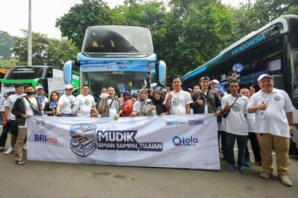 BRI Group Gelar Mudik Bersama BUMN 2025, Sukses Berangkatkan 8.482 Pemudik