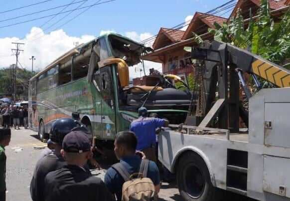 Kecelakaan Maut Bus ALS di Padang Panjang, Sopir dan Kernet Bus Diamankan