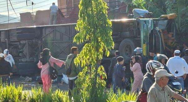 Kemenhub: Bus ALS Terguling di Padang Panjang Tak Miliki Izin Operasi!