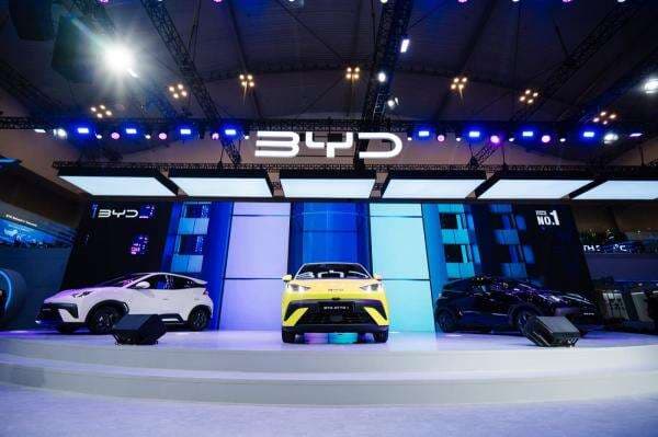BYD dan Denza Jual 4.195 Unit pada GIIAS 2025