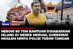 80 Ton Bantuan Dikabarkan Hilang di Bener Meriah, Gubernur Aceh Minta Polisi Usut Tuntas
