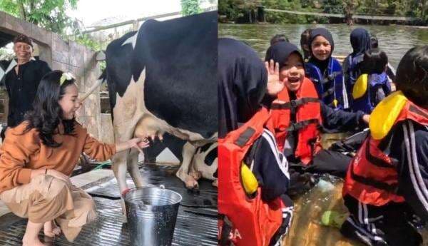 Dari Outbond sampai Sawah Azia Ngerasain Capeknya Jadi Guru TK