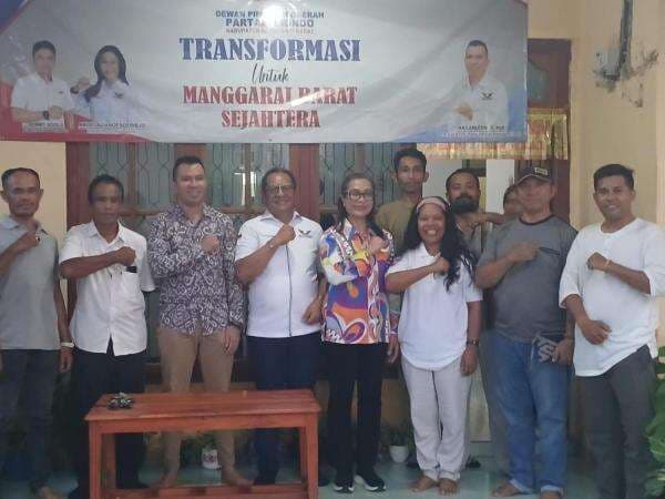 Karolus Karni Lando Perkuat Konsolidasi Perindo Manggarai Barat Jelang Pemilu 2029