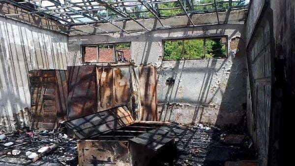 Diduga Akibat Kosleting Listrik, SDN Kalongsawah 01 Jasinga Kabupaten Bogor Ludes Terbakar