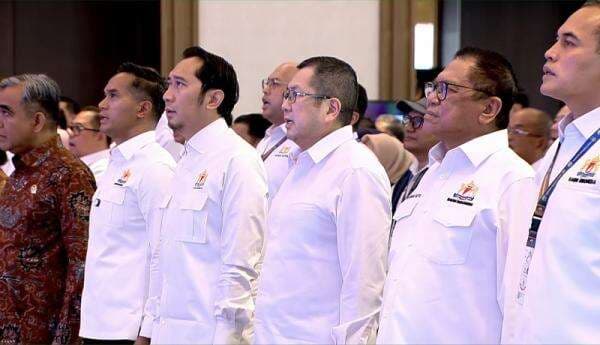Hary Tanoe hingga Ahmad Muzani Hadiri Pembukaan Rapimnas Kadin Indonesia di Jakarta