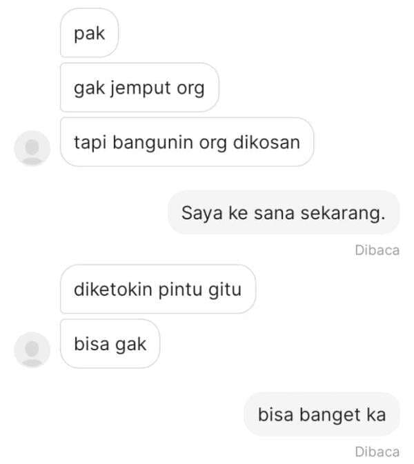 Bukan Antar Penumpang, Driver Ojol di Karawang Disuruh Bangunkan Pacar yang Tertidur Pulas