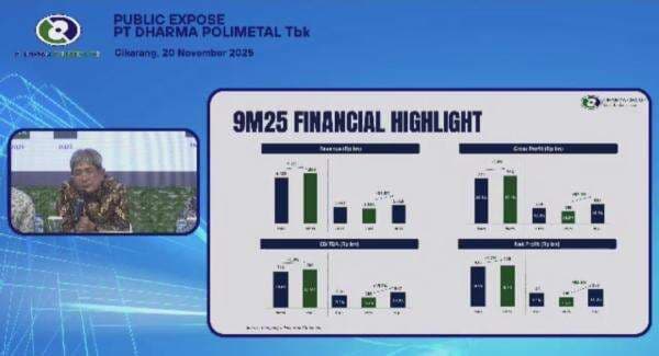 Dharma Polimetal (DRMA) Optimistis Target Penjualan Rp6 Triliun Tercapai di Akhir 2025
