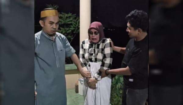 Bikin Merinding! Syuting Konten Horor, Pemeran Pocong Malah Kesurupan di Gowa