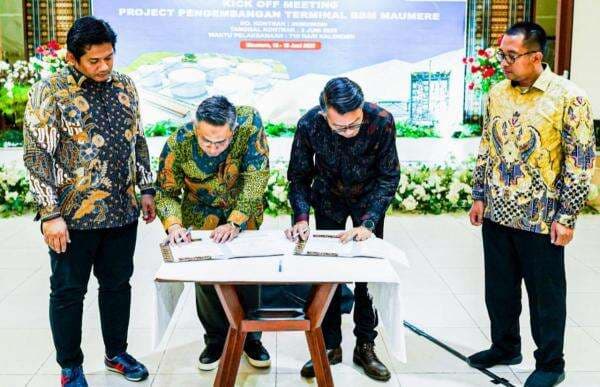 Pertamina Patra Niaga Bangun Terminal BBM di Maumere, Perkuat Akses Energi Kawasan Timur