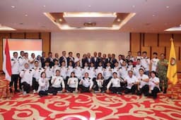 Optimistis Target Tercapai, Ketum PBTI Richard Tampubolon Lepas 13 Atlet Taekwondo Menuju SEA Games 2025