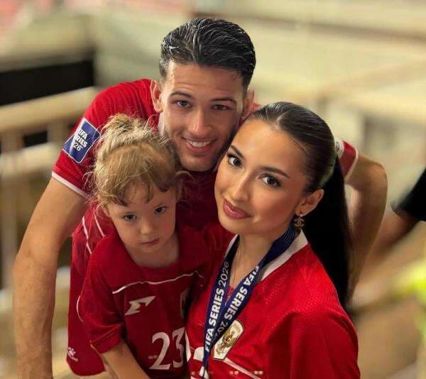 Jennifer Coppen Bicara soal Doa Calon Istri, Usai Justin Hubner Cetak Gol saat Timnas Indonesia Lawan Oman