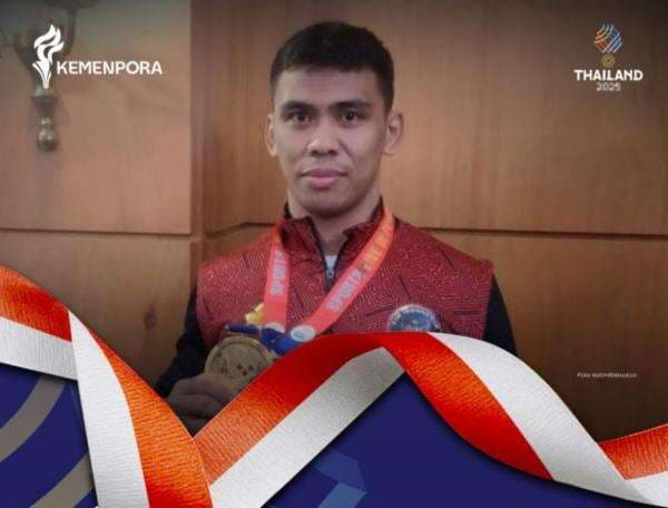 Gulat Berjaya, Muhammad Aliansyah Persembahkan Emas Ke-71 untuk Indonesia di SEA Games 2025
