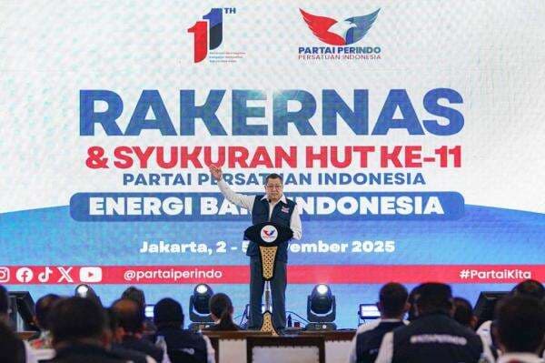 Hary Tanoesoedibjo Tekankan Rakernas Perindo Ajang Konsolidasi Hasilkan Resolusi Penting