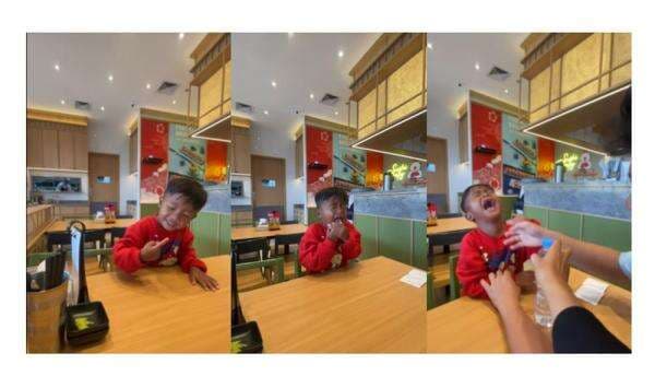 Sudah Dilarang, Bocah Ini Kalang Kabut Setelah Nekat Makan Wasabi Sudah Dilarang, Bocah Ini Kalang Kabut Setelah Nekat Makan Wasabi