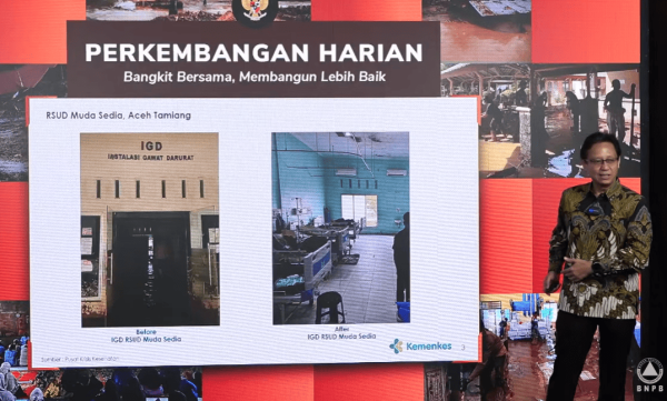 Fasilitas Kesehatan di Wilayah Terdampak Banjir Bandang Sumatera Berangsur Pulih