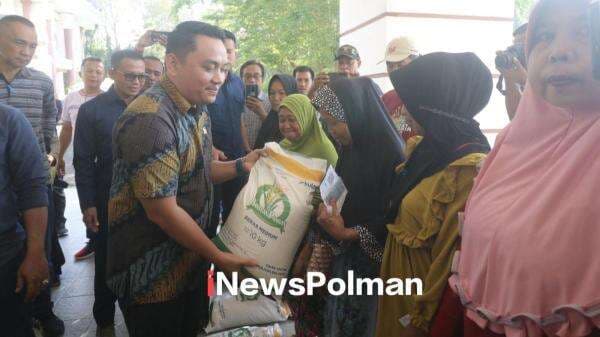 Ketua DPRD Polman Dukung Penyaluran Beras Bantuan: Harap Tepat Sasaran dan Awasi Ketat di Lapangan
