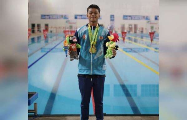 Porprov Jatim 2025: Hafidz Rizal Sumbang Dua Emas untuk Bojonegoro di Cabor Renang