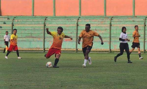 Bhayangkara FC Hajar Jurnalis Bojonegoro FC, dalam Laga Persahabatan di SLS