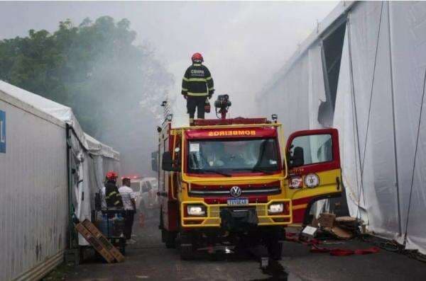 Bangunan Tempat KTT Iklim C0230 Brasil Terbakar 