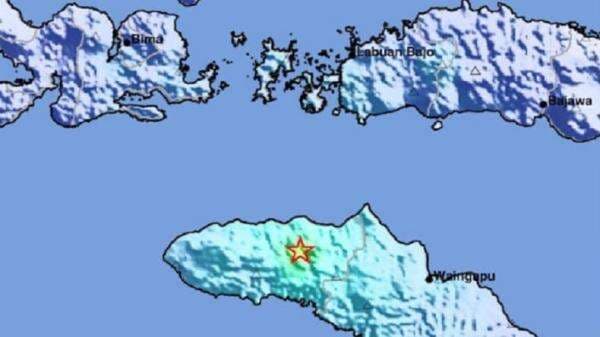 Gempa Bumi Magnitudo 5,1 Guncang Sumba Tengah, BMKG: Akibat Sesar Aktif