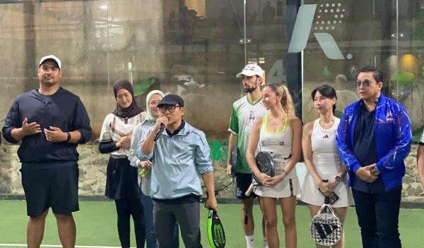 Ketika Cak Imin Tanding Padel Lawan Menpora: Baru 2 Kali Main, Wajar Kalau Tak Bisa