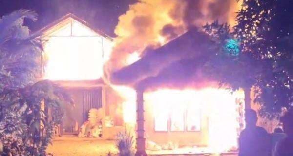 Rumah Warga di Panti Timur Ludes Terbakar, Diduga Akibat Tungku Dapur Menyala