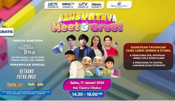 Cibubur, Betrand Peto Ikut Hadir di Dahsyatnya Meet and Greet Cinta Sepenuh Jiwa