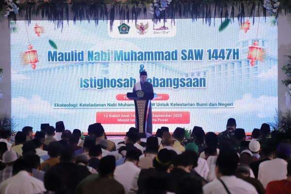 Maulid Nabi Muhammad SAW, Menag Kenalkan Konsep Ekoteologi ke Presiden dan Wapres