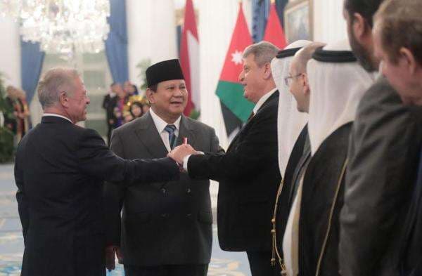 Prabowo dan Raja Yordania Tegaskan Solidaritas untuk Palestina