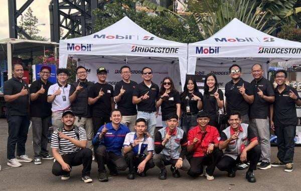 Mobil Kolaborasi dengan Bridgestone Gabungkan Teknologi Ban dan Pelumas