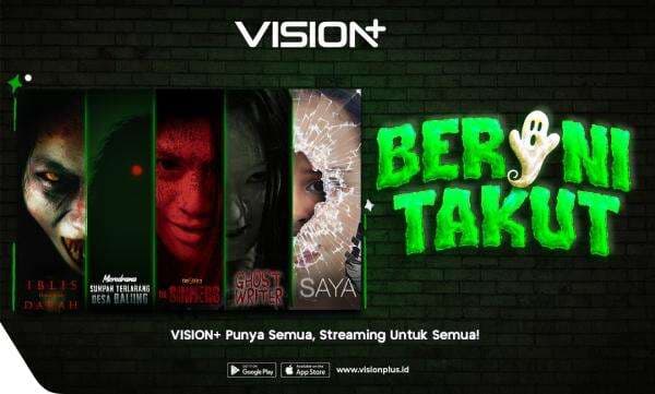 6 Konten Spesial Halloween di Berani Takut VISION+