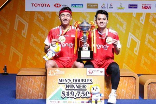 Juara Thailand Masters 2026, Leo/Bagas Diliputi Perasaan Emosional Usai Lama Tak Cicipi Gelar