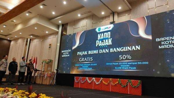 Pemkot Madiun Berikan Kado Pajak 2026 untuk Warga, Gratis PBB hingga Potongan BPHTB