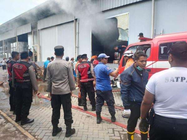 Gudang Penggorengan Nugget Milik Bupati Jombang Ludes Terbakar, Kerugian Capai Rp200 Juta