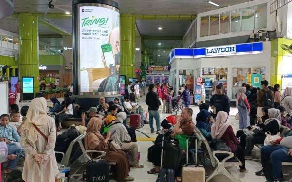 Libur Panjang Nataru, Begini Situasi Stasiun Gambir Terkini