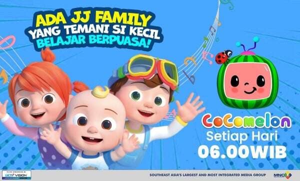 Ajak si Kecil Belajar Puasa Lewat Lagu-Lagu Easy Listening di Cocomelon GTV