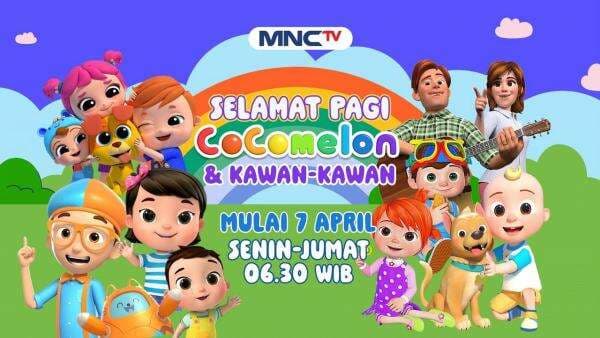 MNCTV Rilis Animasi Baru Selamat Pagi Coco Melon Mulai 7 April 2025
