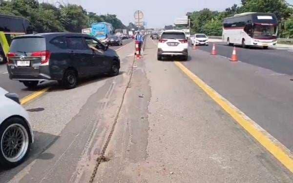 Cegah Macet saat Long Weekend Tahun Baru Islam, Contraflow Diterapkan di Tol Japek