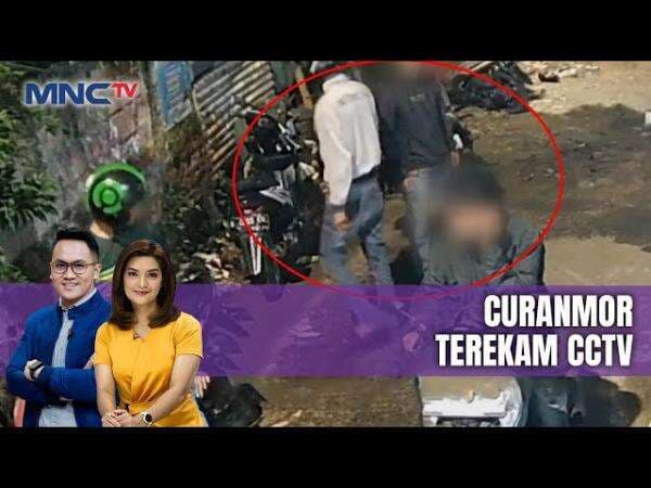 Komplotan Pencuri Gasak Dua Motor di Kebon Jeruk, Aksi Terekam CCTV