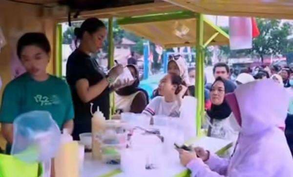Kalina Ocktaranny Jualan Es Teler di Pinggir Jalan, Terungkap Modal dari Uang Pemberian Azka 