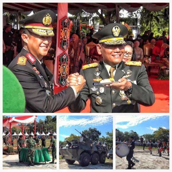 Kejutan Spesial dari Korem 102 Panju Panjung di HUT Bhayangkara ke-79 Polda Kalteng