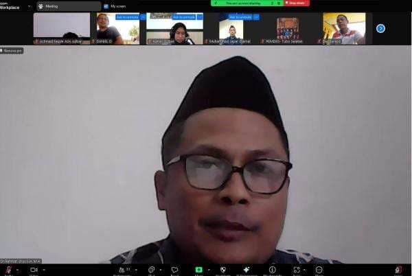 58 Paralegal Desa Disiapkan! Kemenkum Sulbar Cetak Garda Hukum Terdepan Lewat Pelatihan Virtual