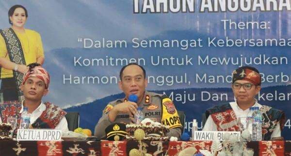 Kapolres Sumba Timur Tegaskan Sinergi Lintas Sektor Kunci Pembangunan Daerah