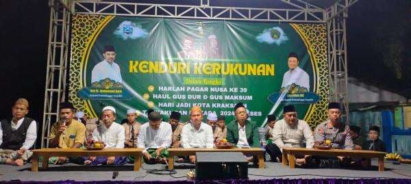 Kenduri Kerukunan Harlah Pagar Nusa di kraksaan Probolinggo Berlangsung Khidmat