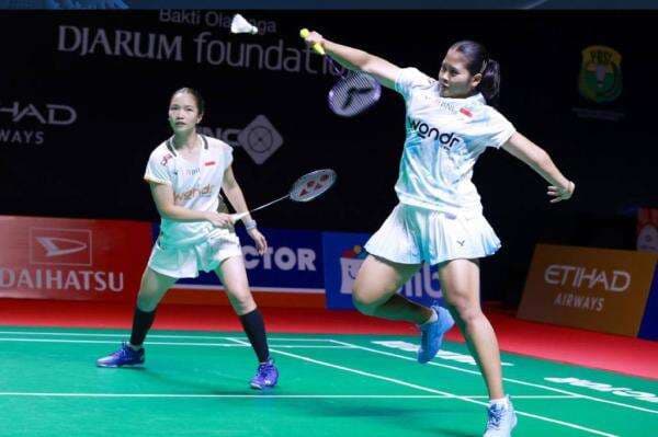 Rachel/Febi Ditaklukkan Duo Jepang  di Semifinal Indonesia Masters 2026 usai Duel Ketat Tiga Gim