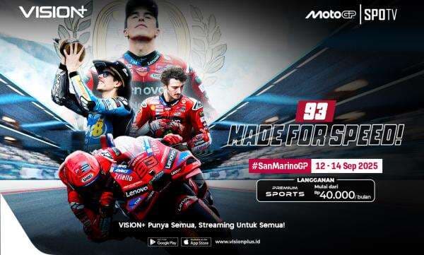 Jadwal Lengkap MotoGP San Marino 2025, Saksikan Live Streaming di Sini! 
