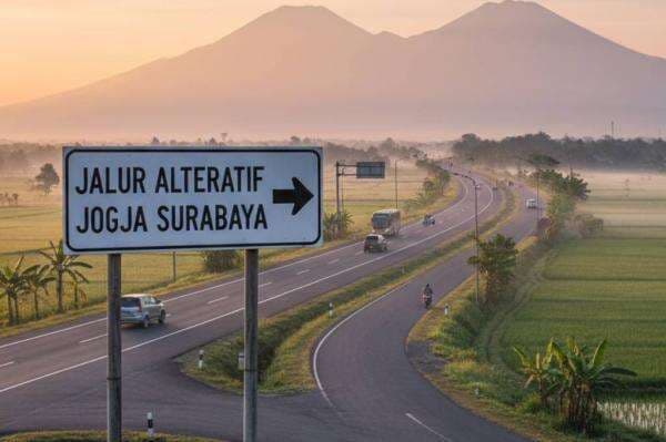 3 Jalur Alternatif Jogja Surabaya Paling Aman Saat Musim Hujan, Hindari Longsor dan Genangan!